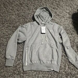 Gray Nike Hoodie with Logo, men’s small